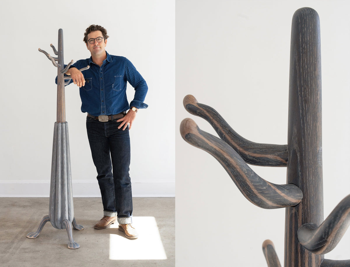 The OXALINO™ Waterfall Coat Rack