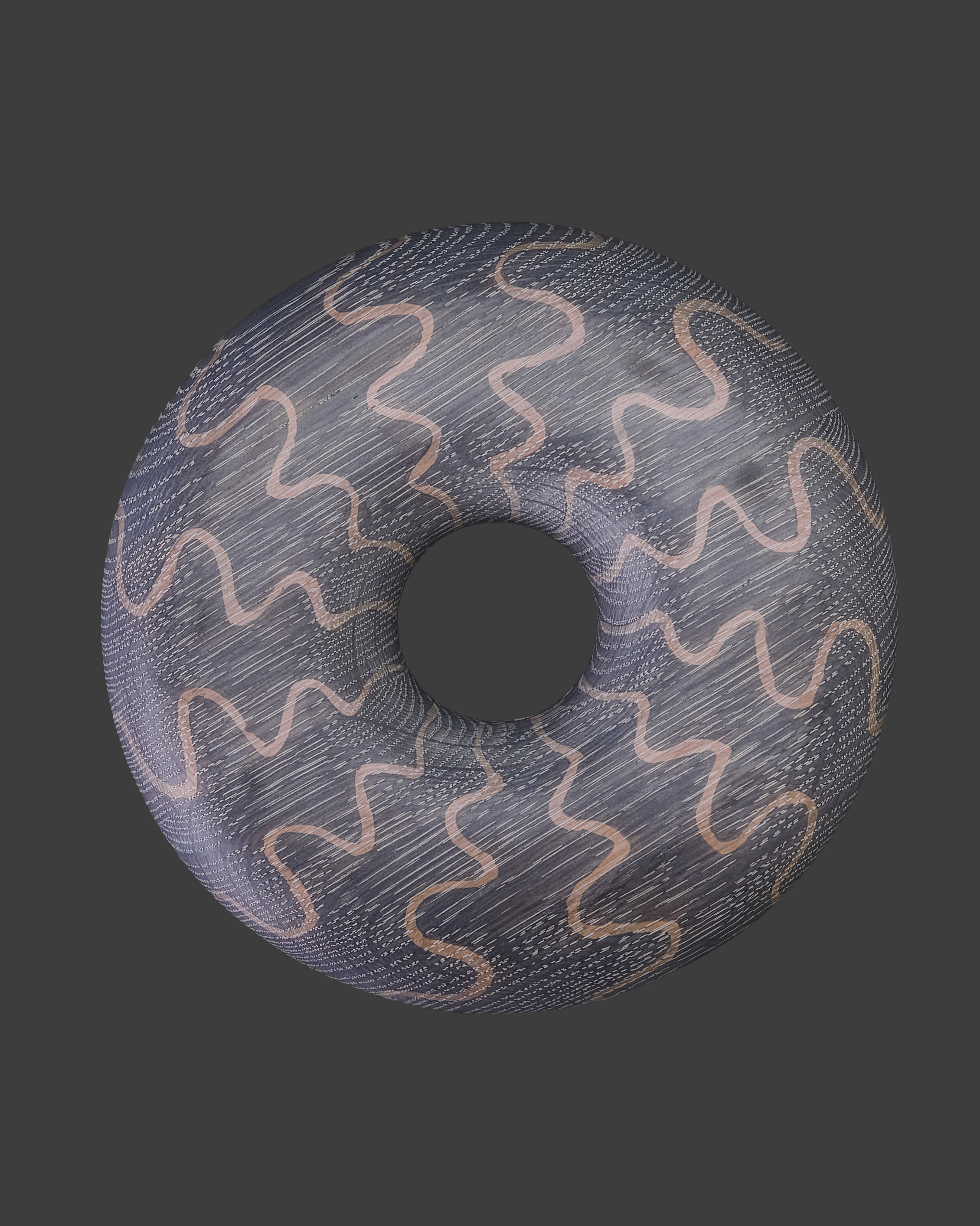 Doughnut Milking Stool 15"