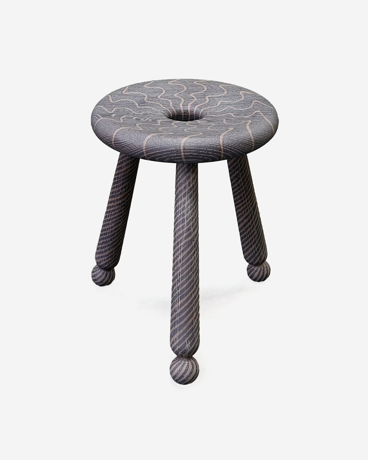 Nick's Doughnut Stool 16" - OXALINO™ White Oak - Made to Order