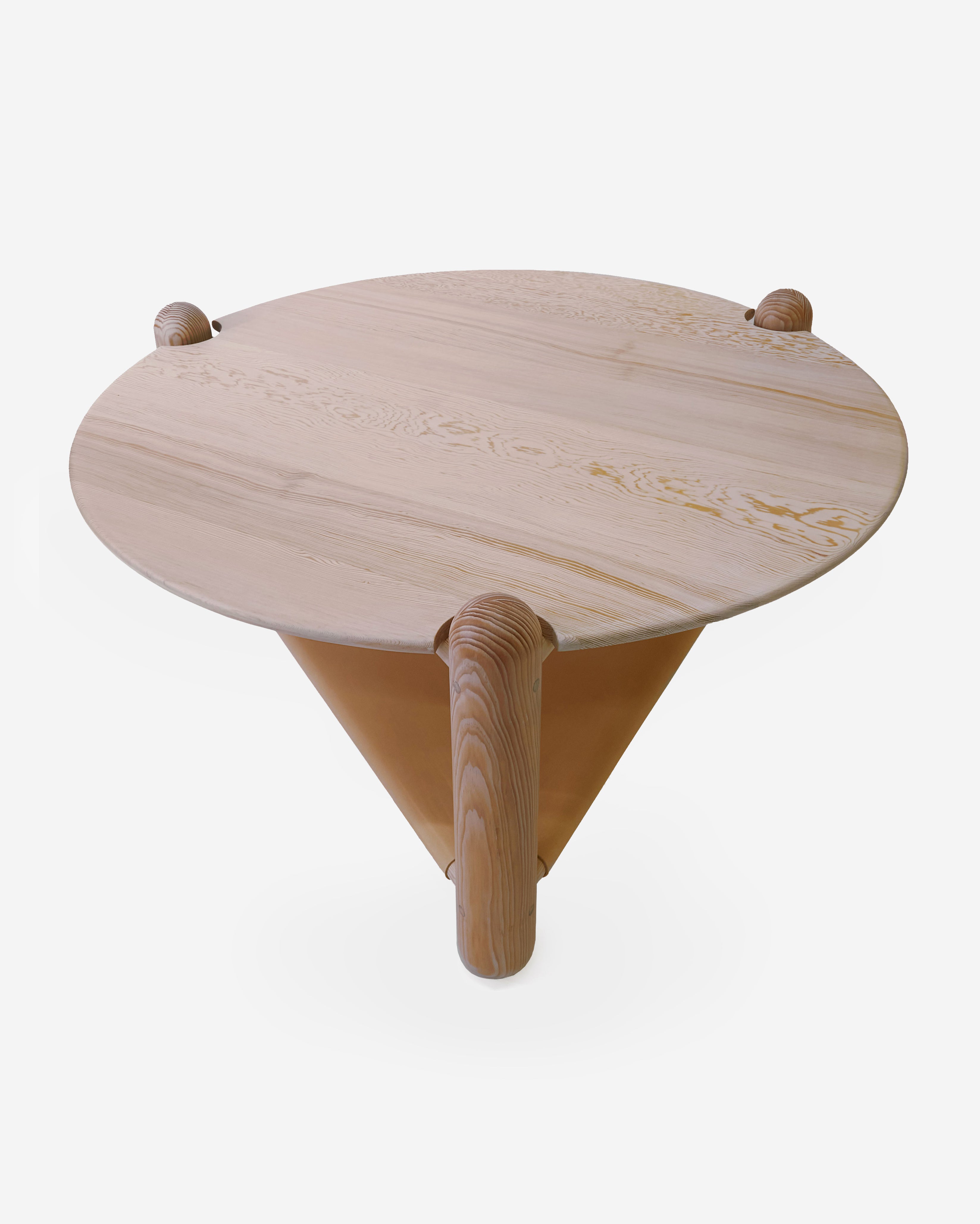 Captain's Table 42” Vegetable Tan Leather Shelf
