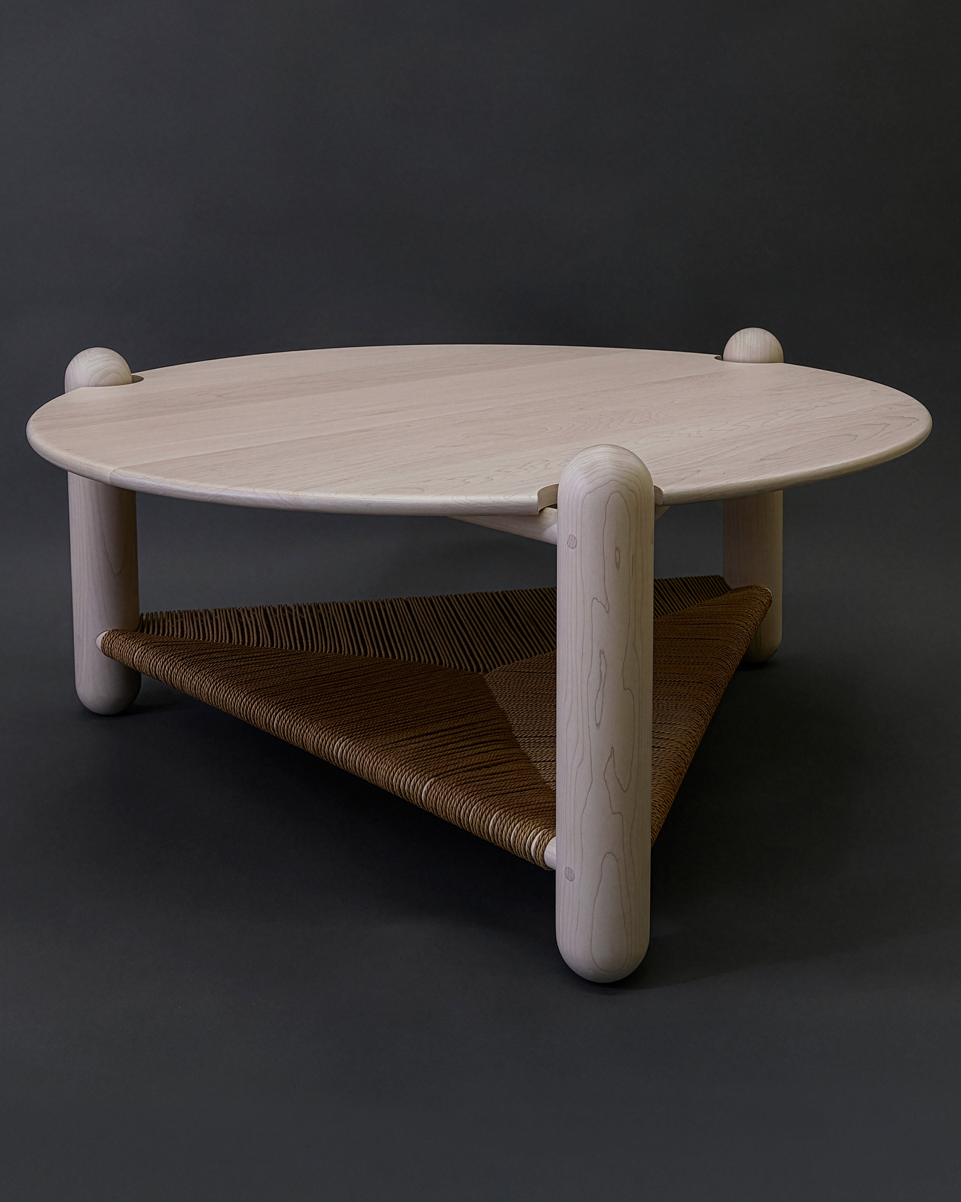 Captain's Table 42” Danish Cord Shelf