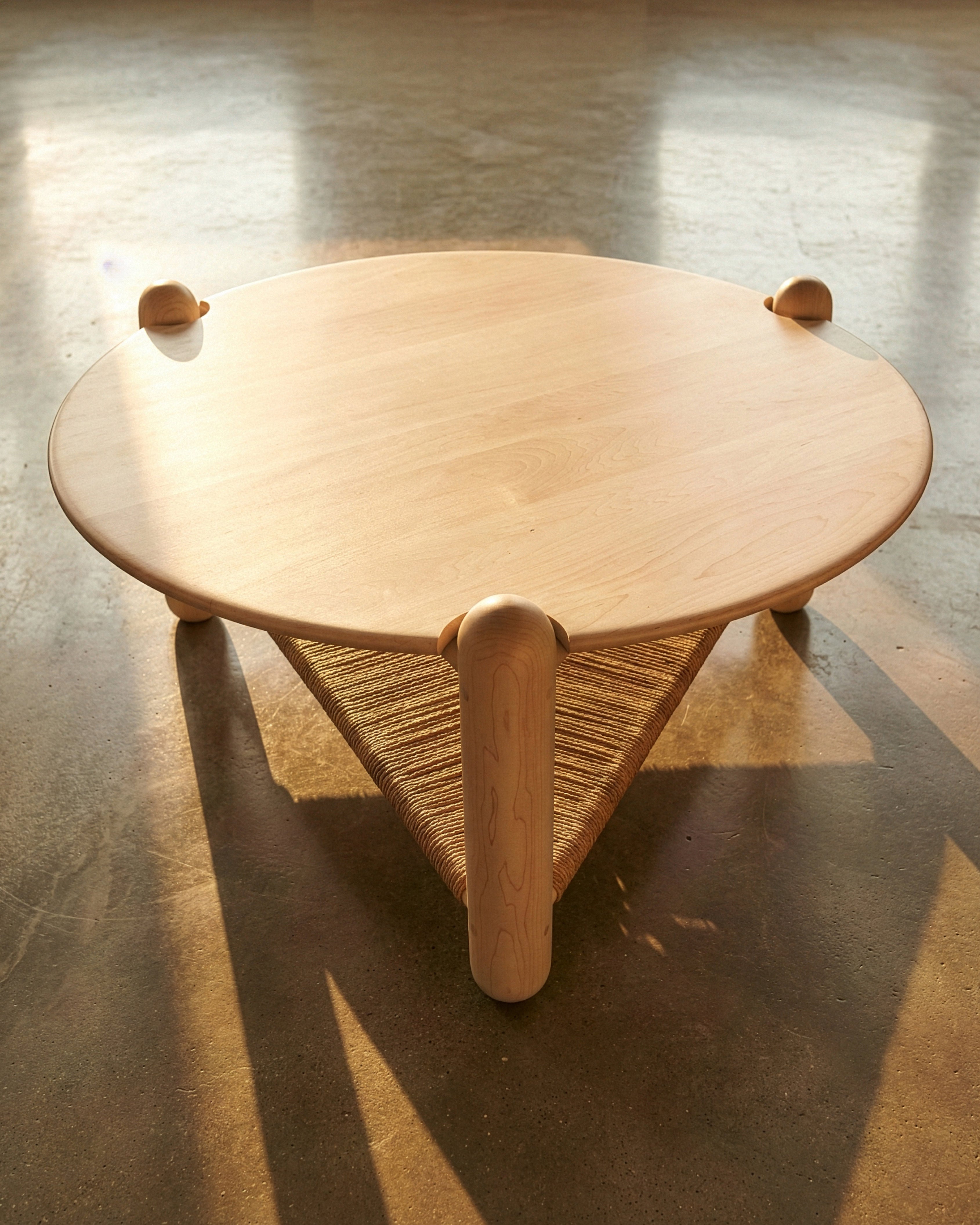 Captain's Table 42” Danish Cord Shelf