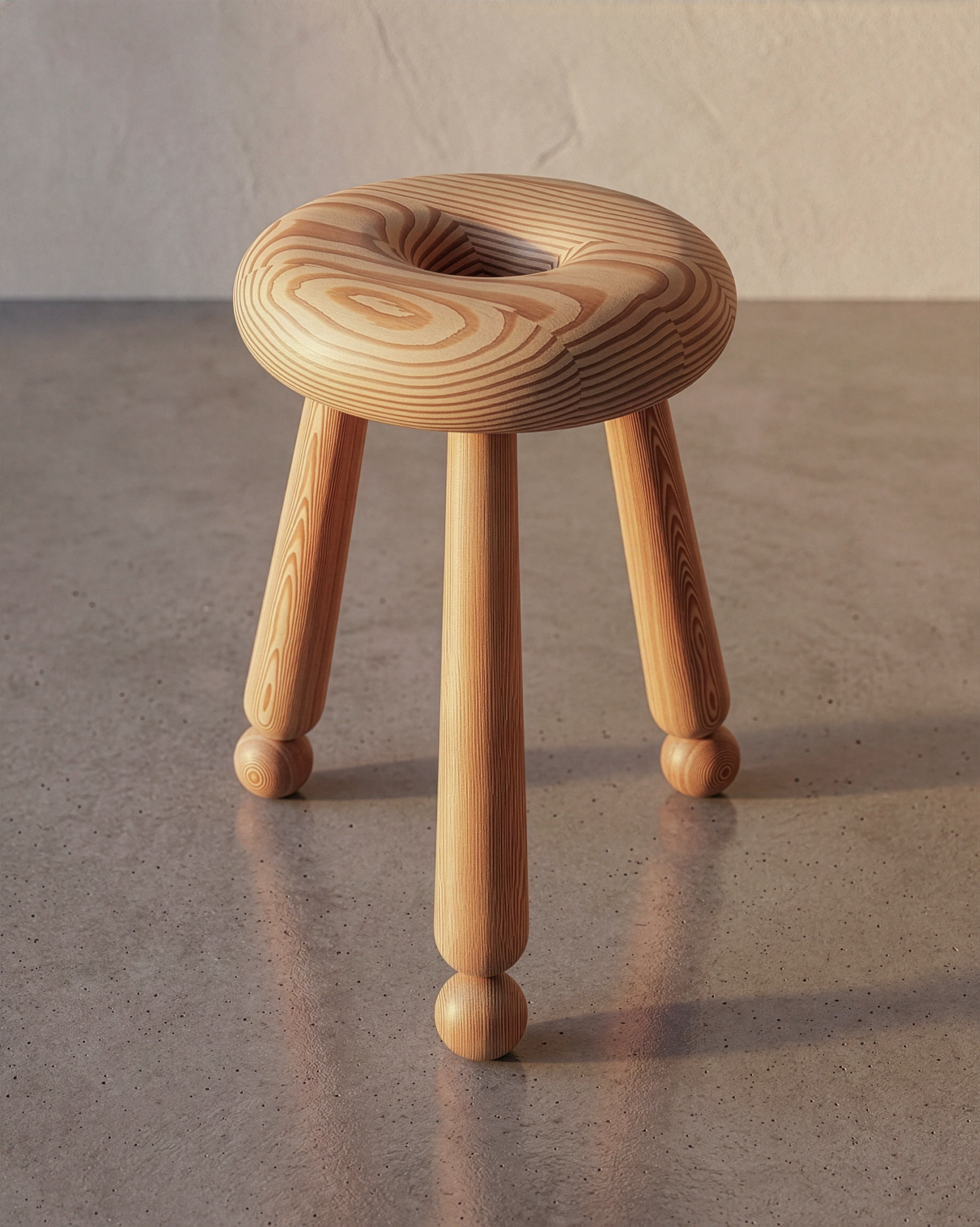 Doughnut Milking Stool 15"