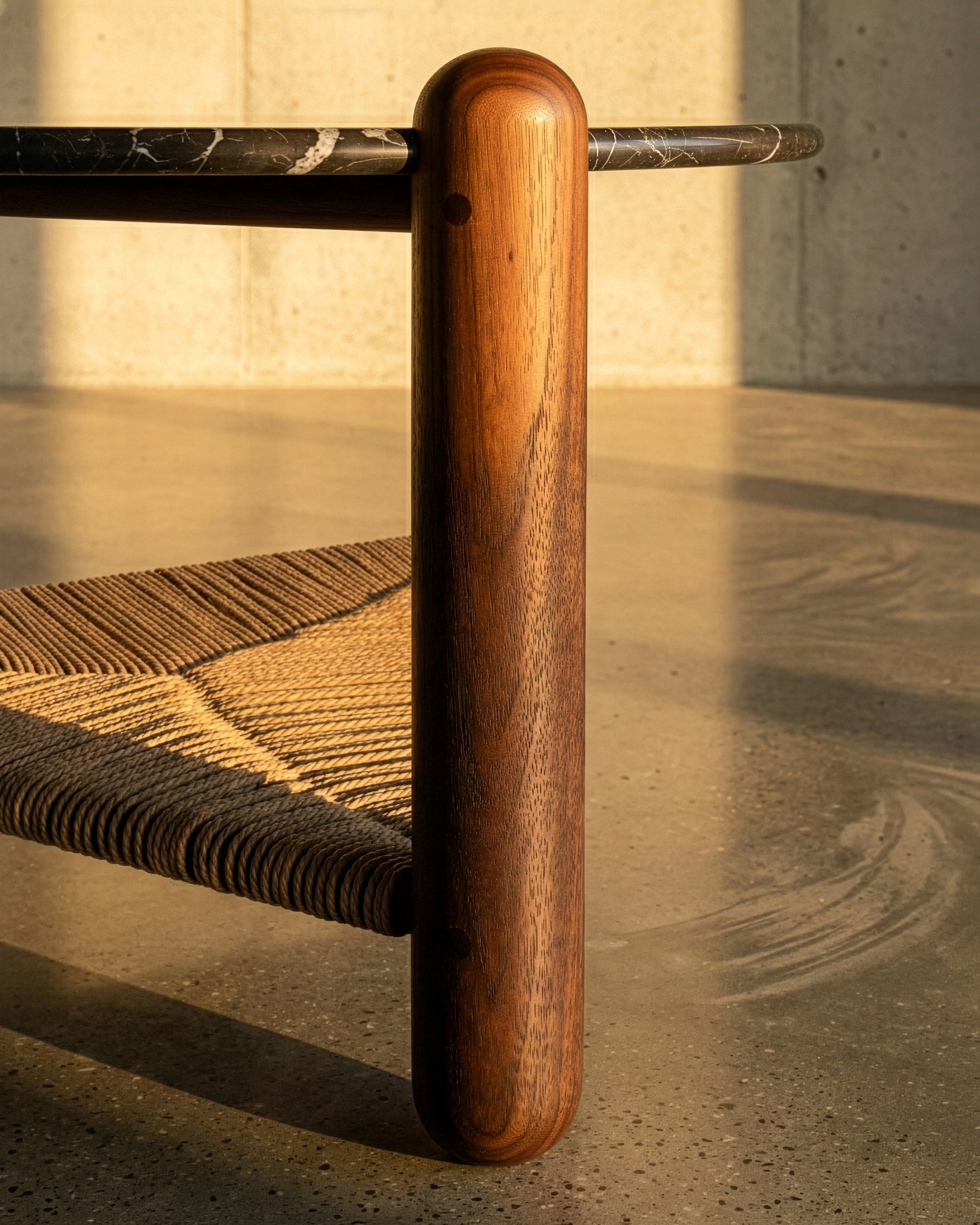 Captain's Table Special Edition 30" Danish Cord Shelf