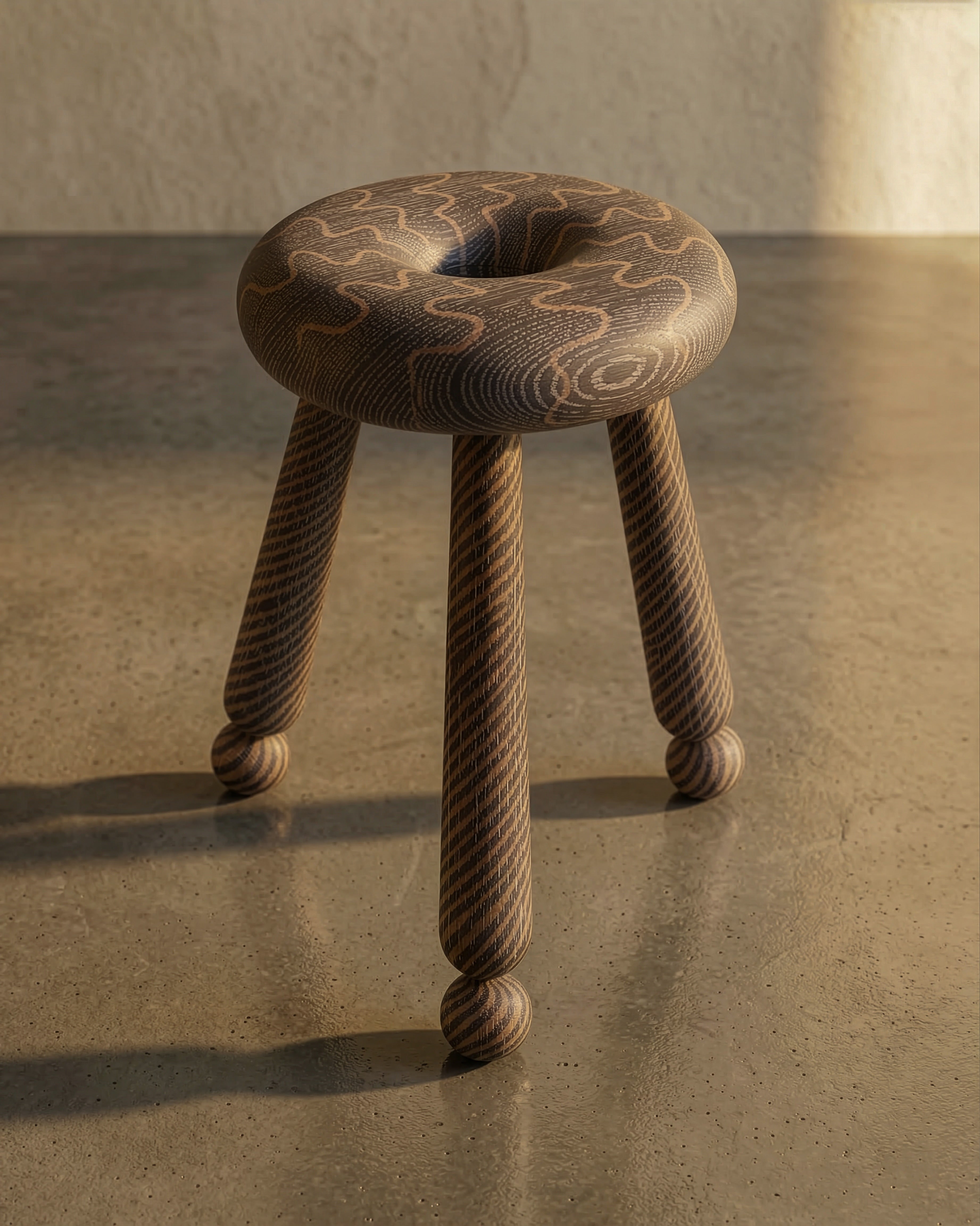 Doughnut Milking Stool 15"