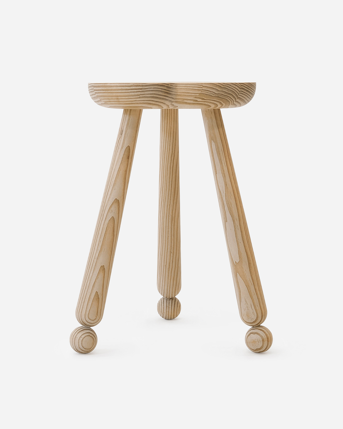 Clover Milking Stool 18" — Douglas Fir — In Stock