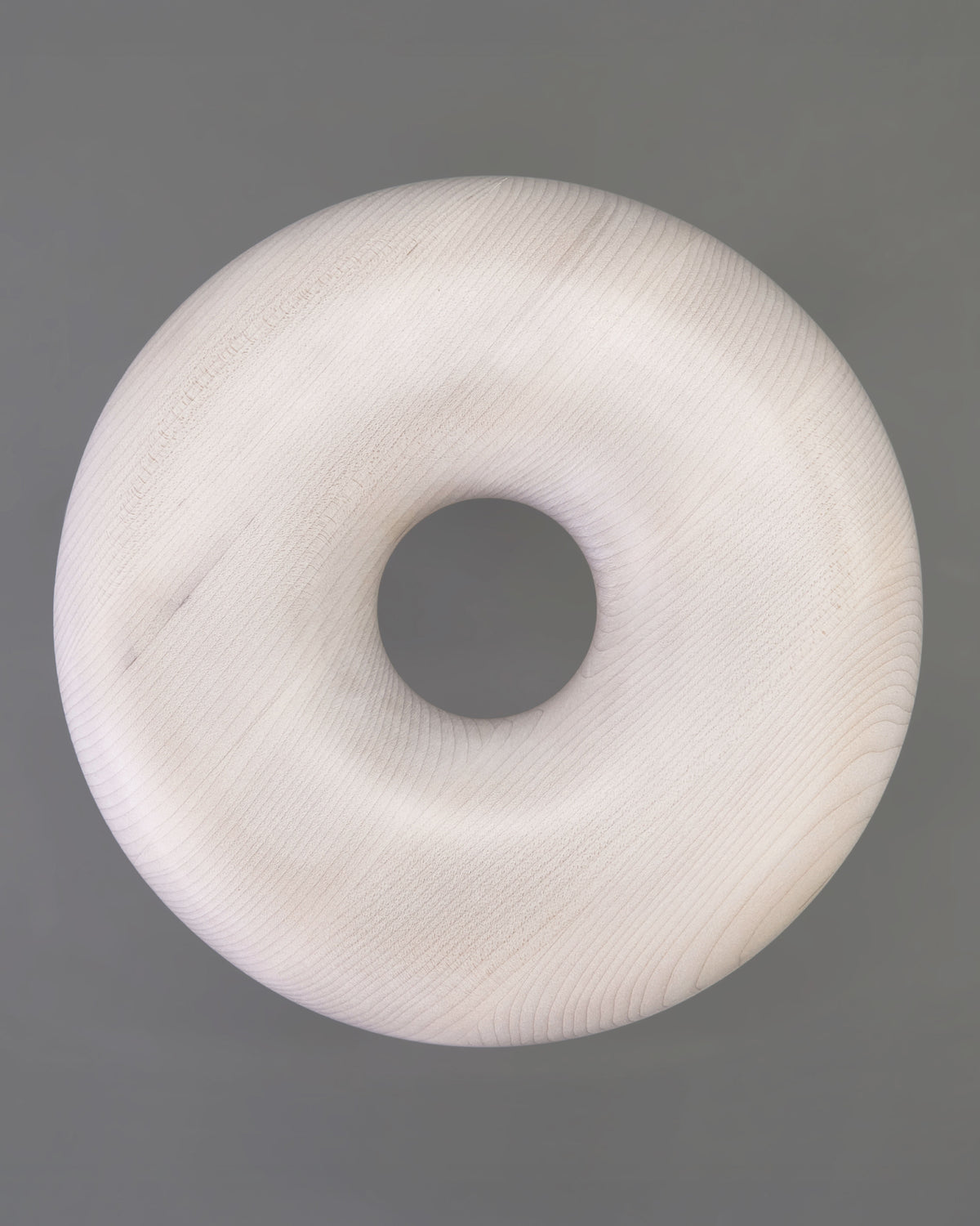 Doughnut Milking Stool 15" - Maple - In Stock