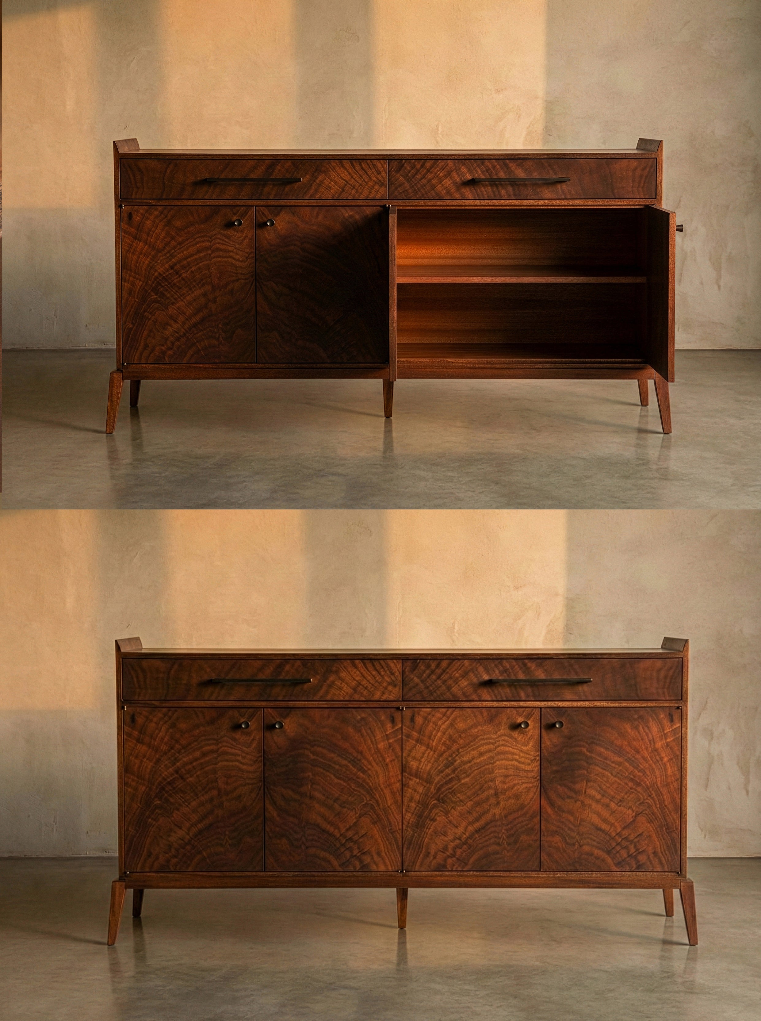 Lakeside Credenza - Solid Wood