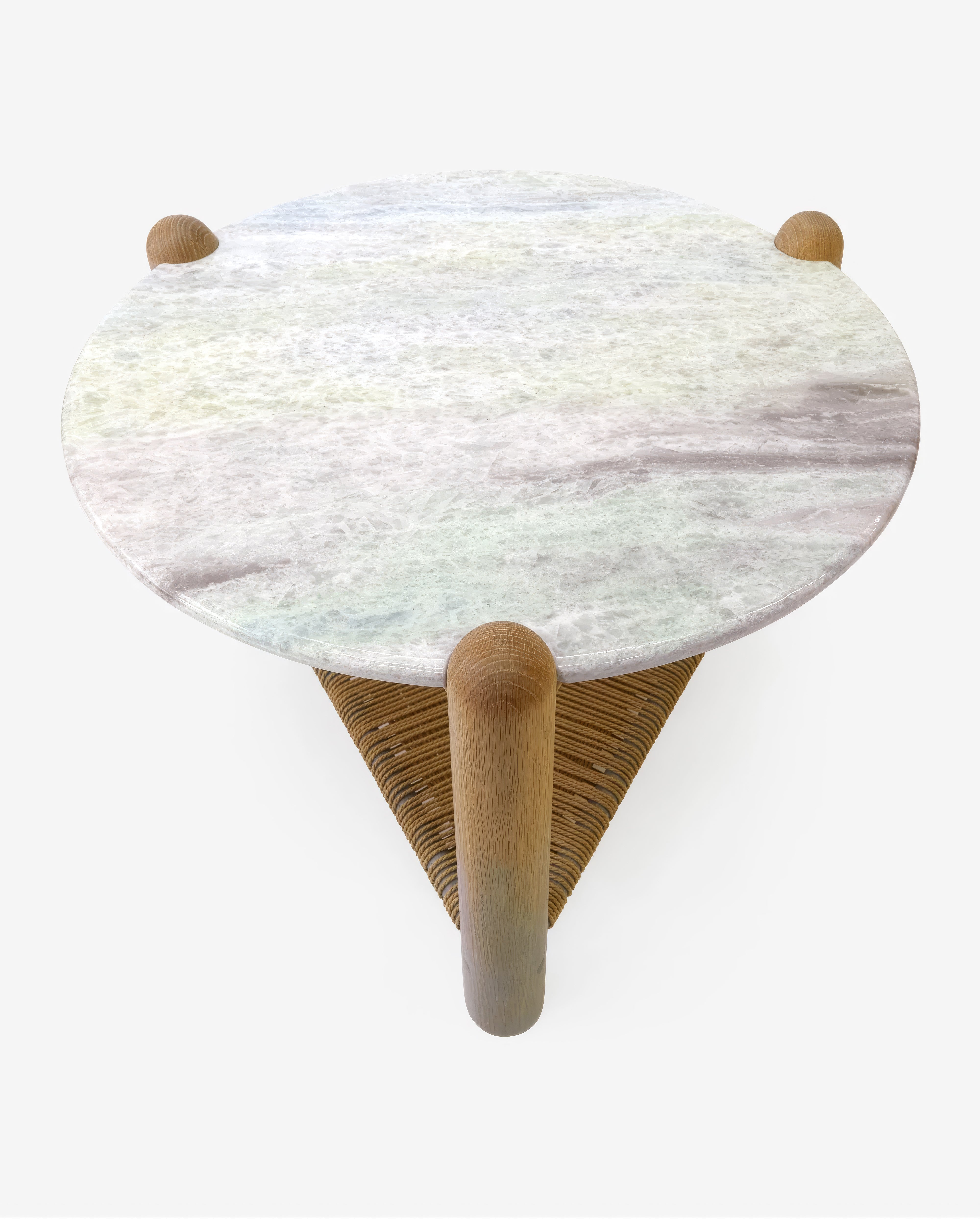 Ocean Stone Captain's Table Special Edition 30" Danish Cord Shelf