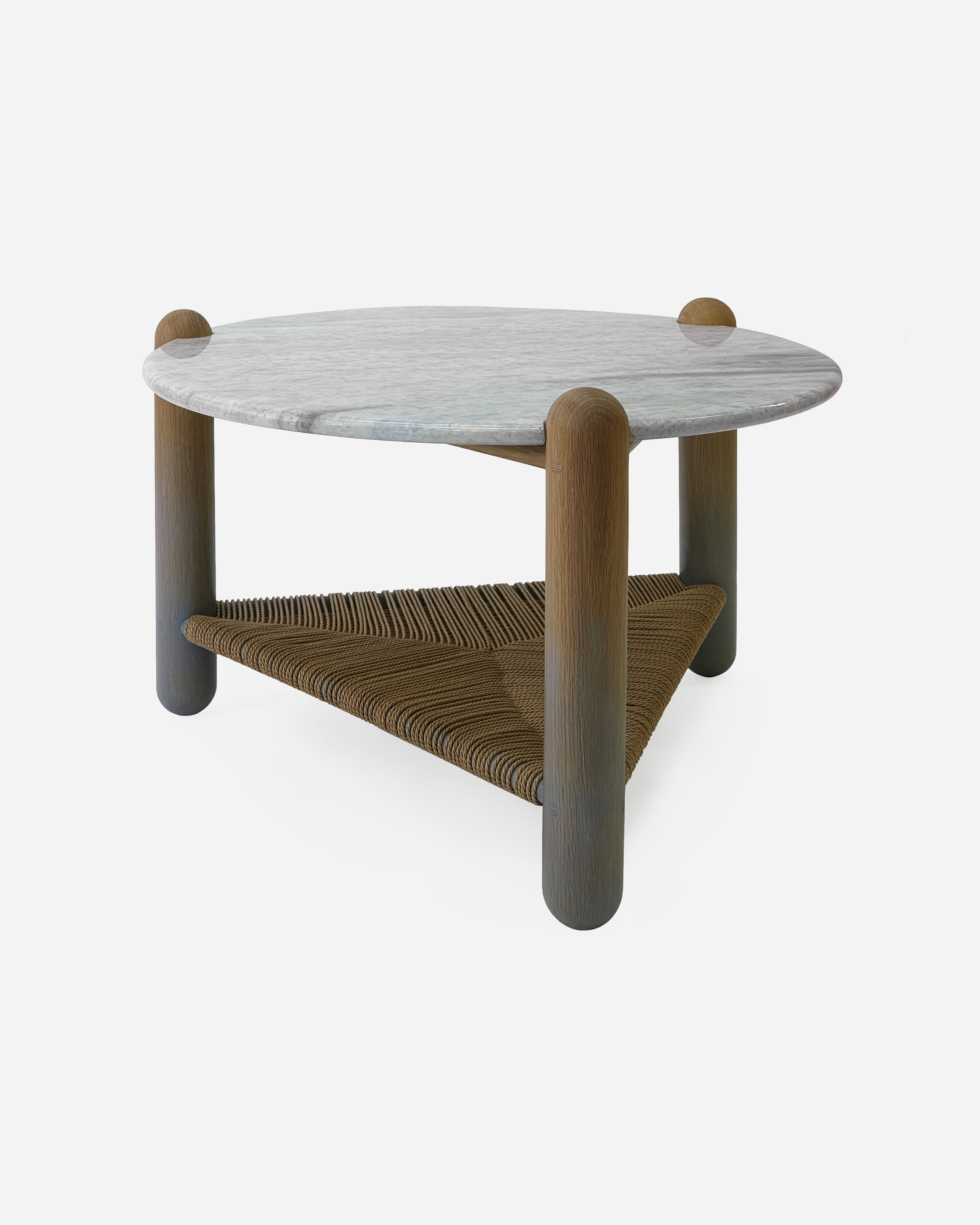 Ocean Stone Captain's Table Special Edition 30" Danish Cord Shelf