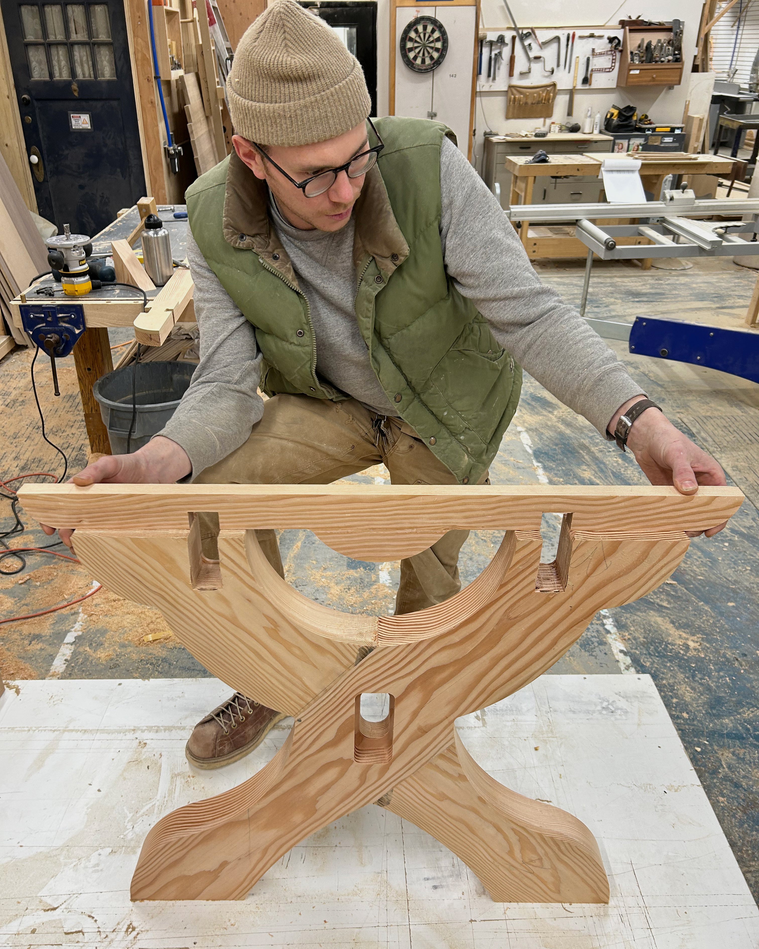 Atlas Table 13' Solid Douglas Fir