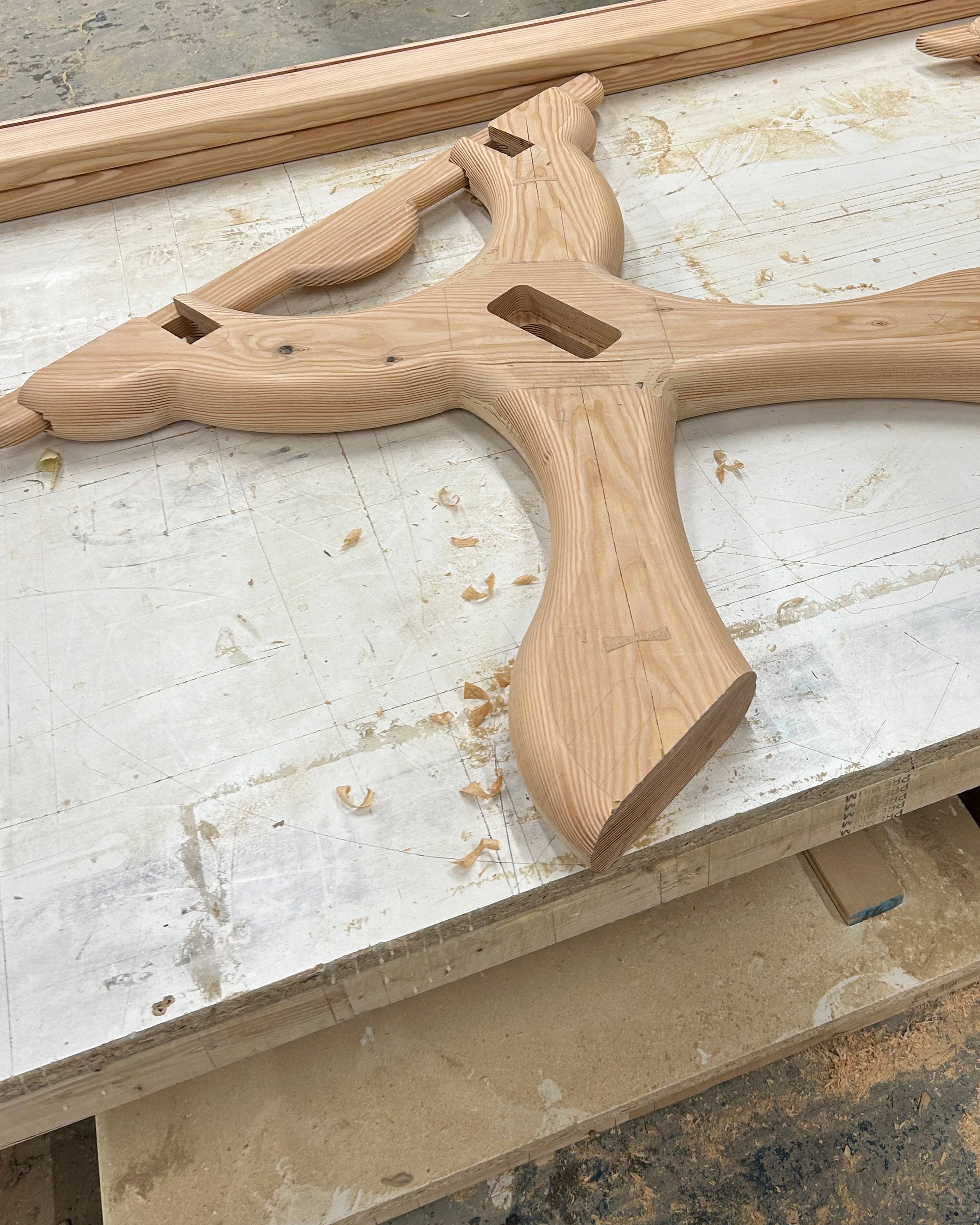 Atlas Table 13' Solid Douglas Fir