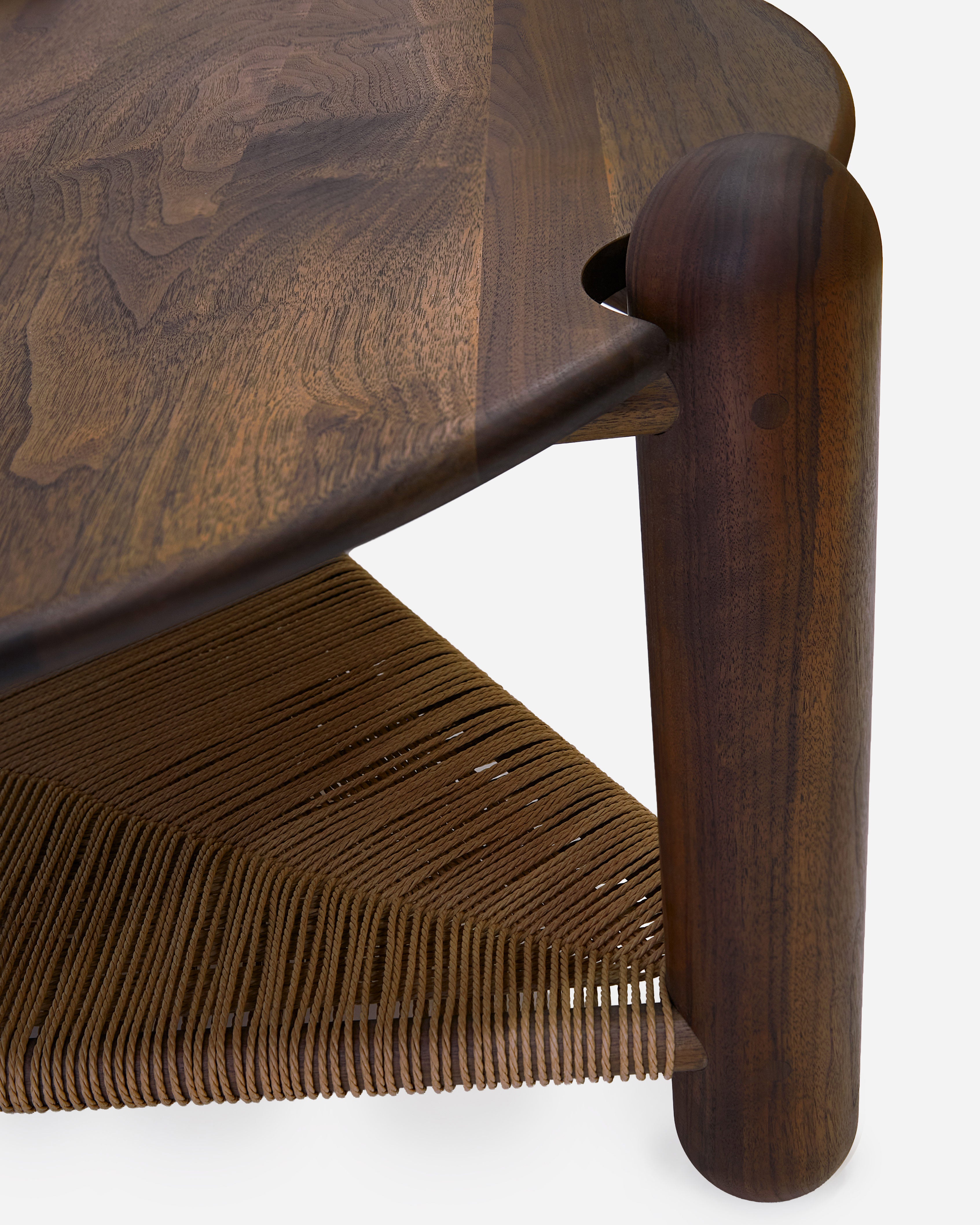 Captain's Table 42” Danish Cord Shelf