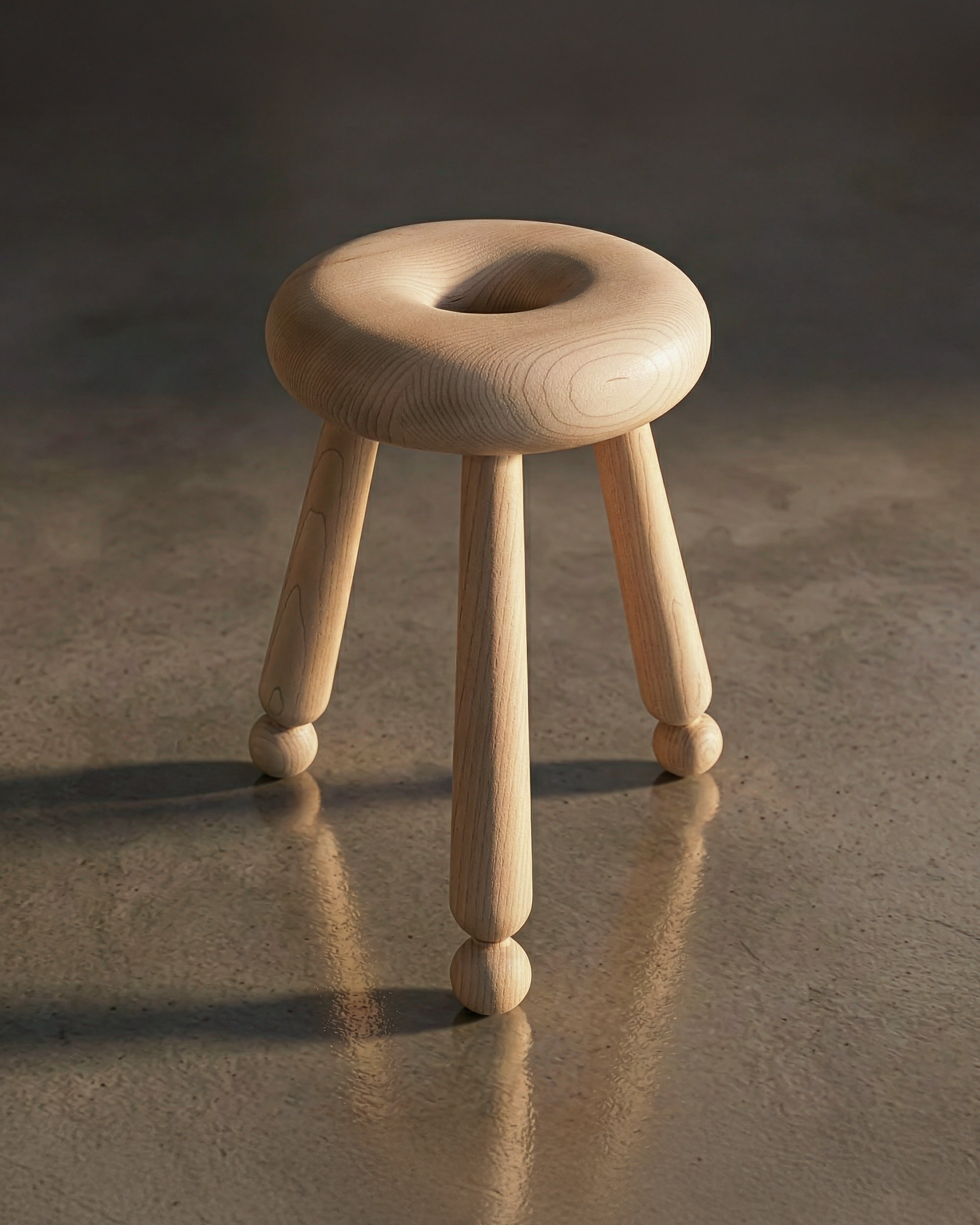 Doughnut Milking Stool 15"